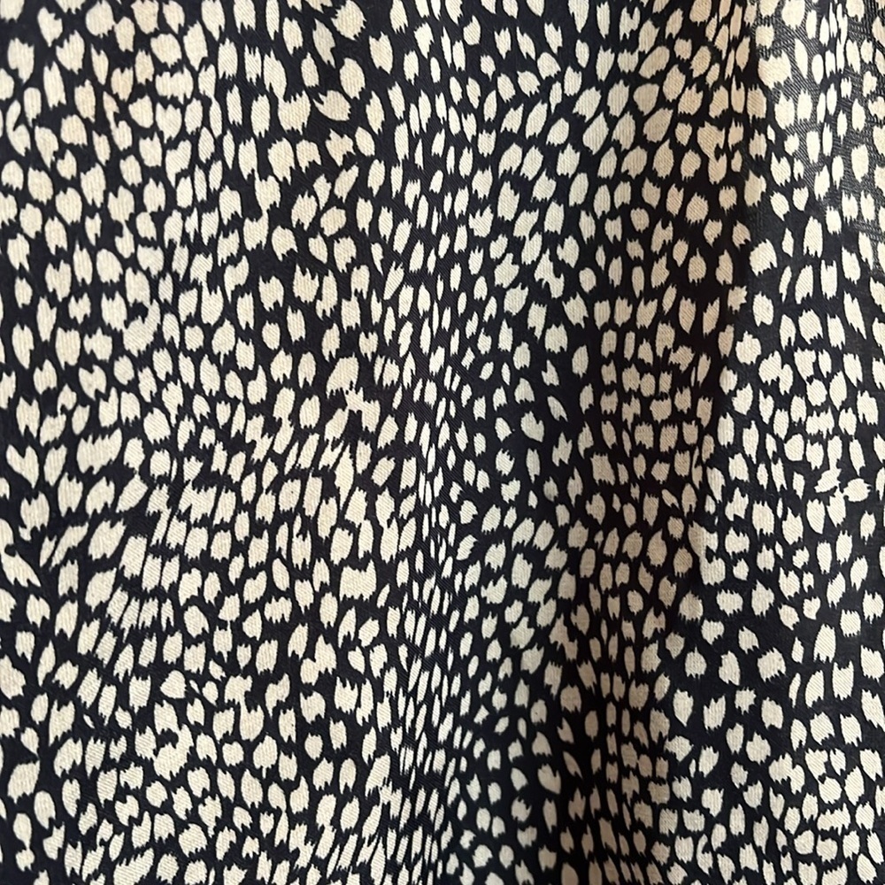 Charlotte Russe Animal Print Sheer Back Sleeveless Tank Blouse Size M - Picture 7 of 12